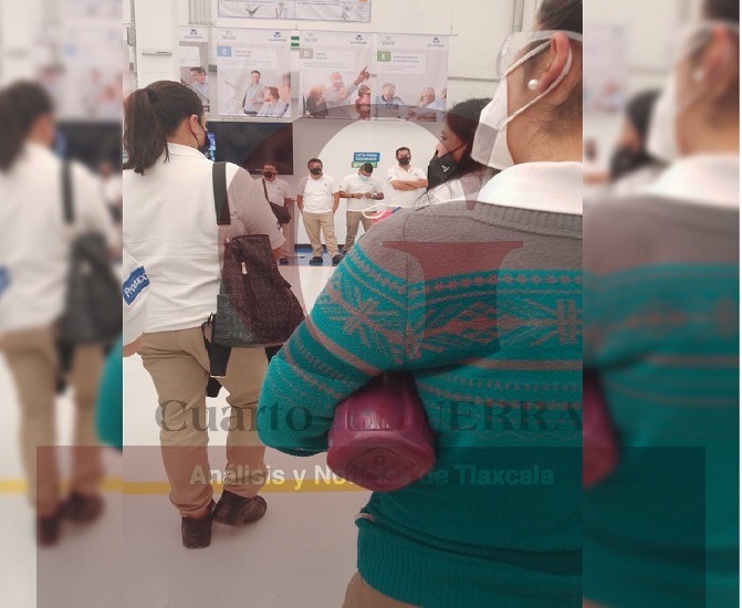 En paro laboral, trabajadores de Grammer; piden se cumpla pago de utilidades